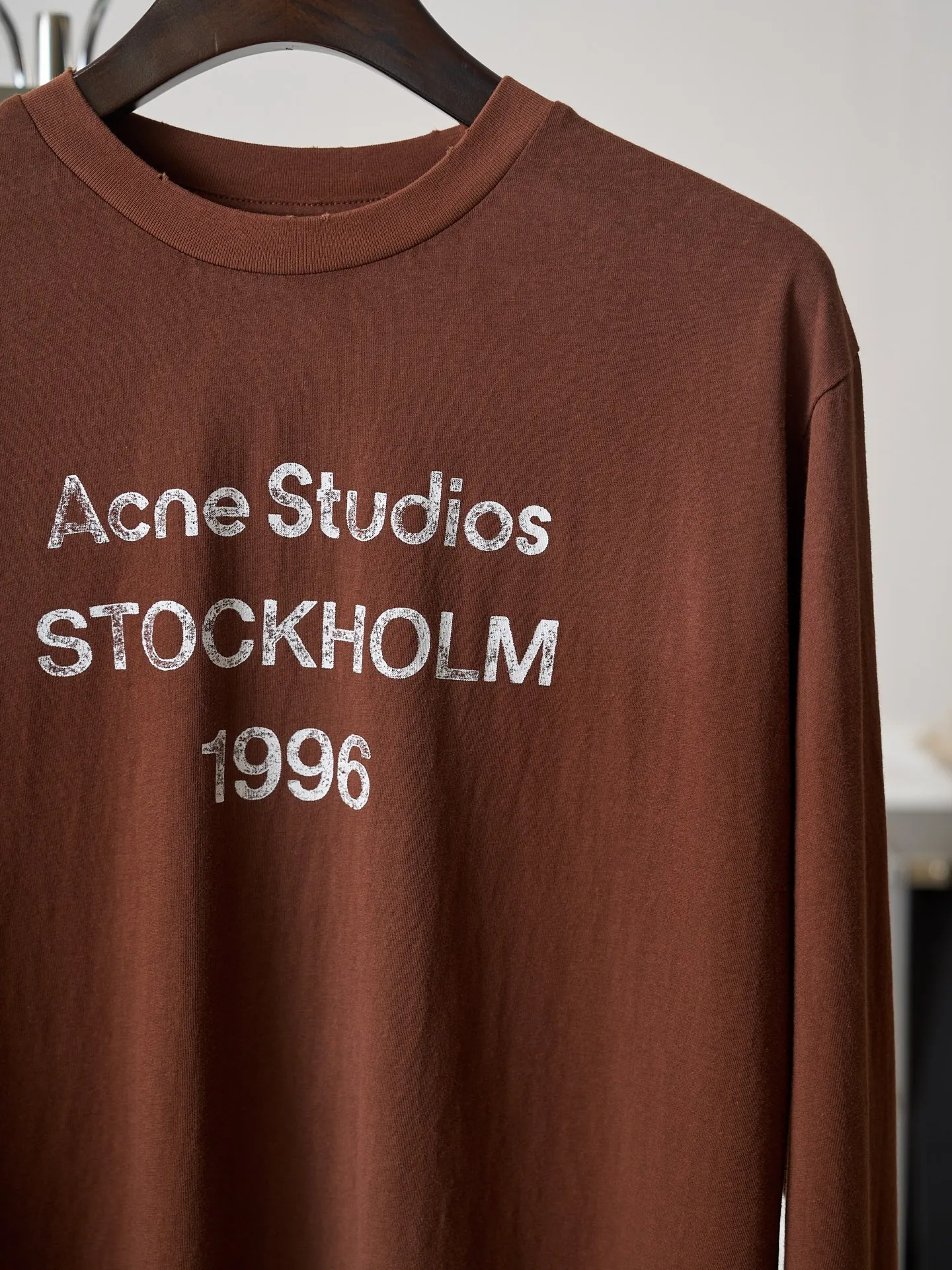 【 】Acne Studios T 【In Stock】S M L XL Breathable Acne Studios ，